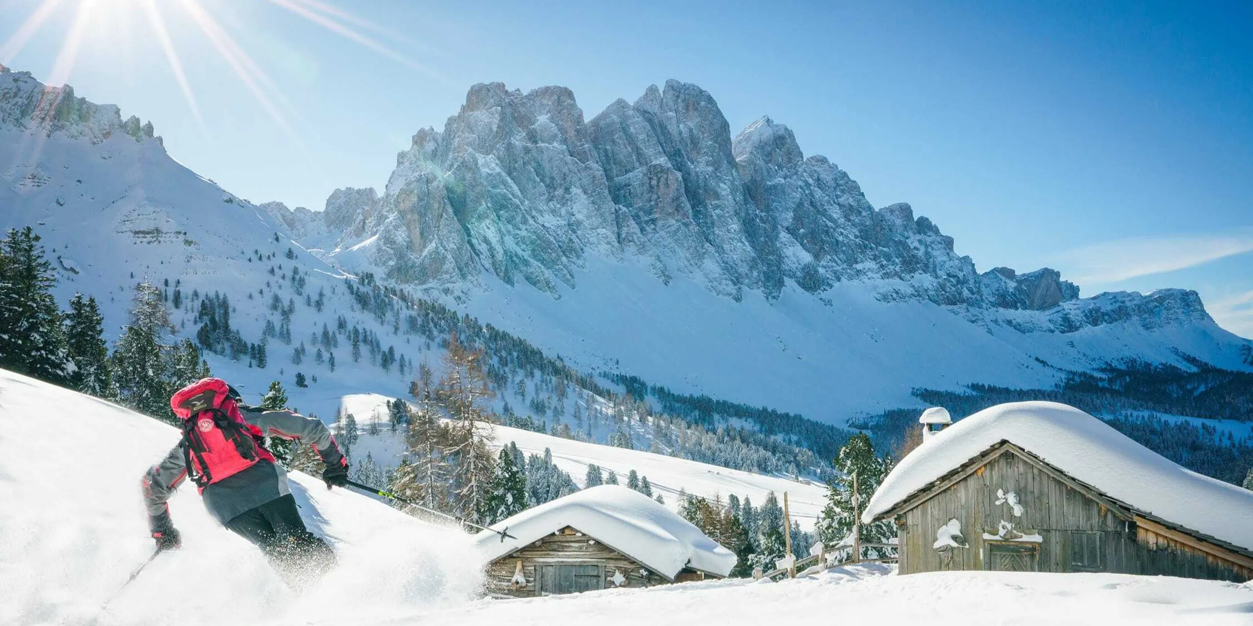 Sci alpinismo dolomiti