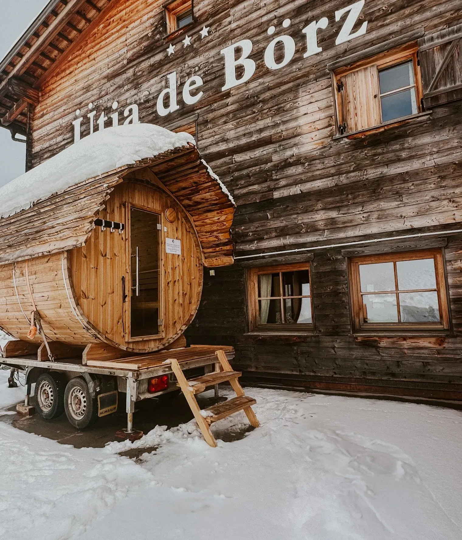 Foto modificata sauna